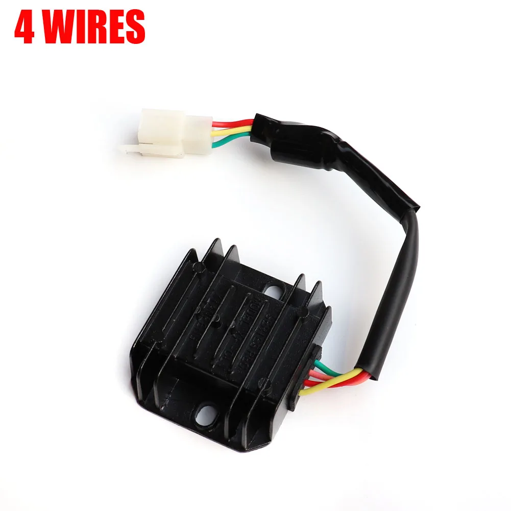 Raddrizzatore Regolatore Di Tensione 4 Fili Per Honda 125Cc 150Cc 200Cc 250Cc Moto Pit Quad Dirt Bike Atv Buggy Max Nuovo Di Zecca
