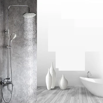 

Five-speed Multi-function Shower Set Top Spray Fine Copper Thickening Shower Hot and Cold Water Faucet Sanitary Ware Wholesal