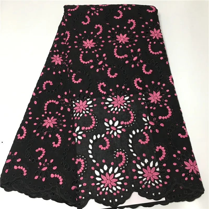 

Swiss lace fabric 2019 heavy beaded embroidery African lace fabrics 100% cotton Swiss voile lace in Switzerland With stones 2L06