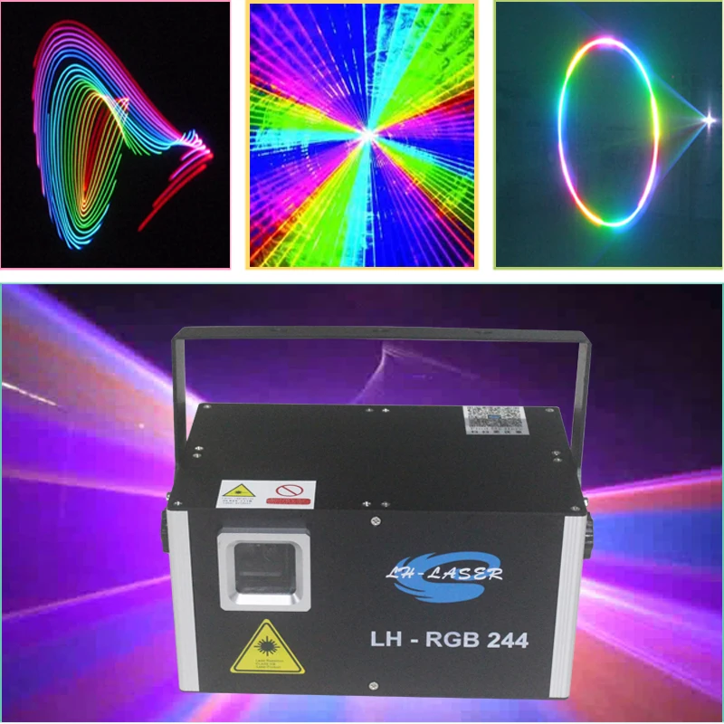 Бесплатная Доставка ILDA 45K galvo MINI 2 5 Вт RGB полноцветное анимационное Аналоговое