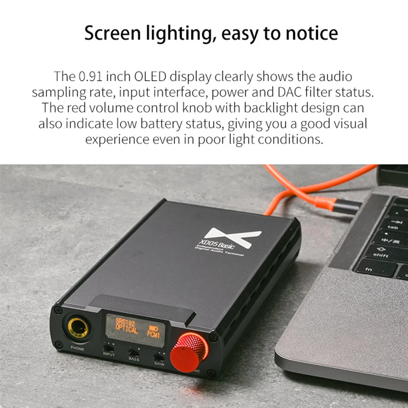 Xduoo XD05 Basic Bluetooth 5.0 dependent Digital