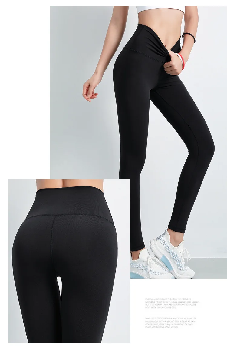 Women Yoga pants sports Leggings Workout Slim High Waist Pants Casual Bottoms Trousers Leginsy Damskie Fitness Clothing