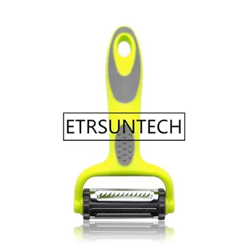 

100pcs Stainless Steel Multifunction Vegetable Peeler Julienne Cutter Potato Carrot Grater Kitchen Tool