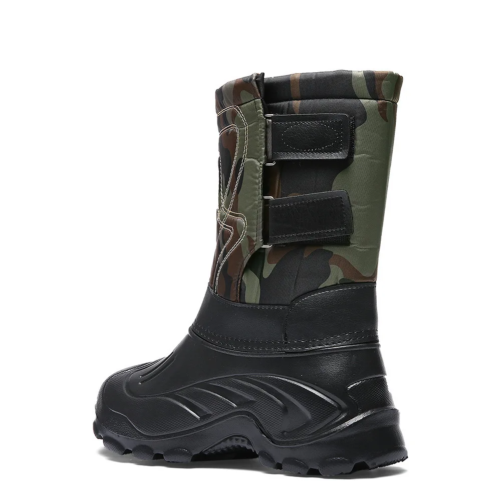 

Eva Snow Boots Winter Men's Europe And America Light plus Velvet Boots nan nv xue