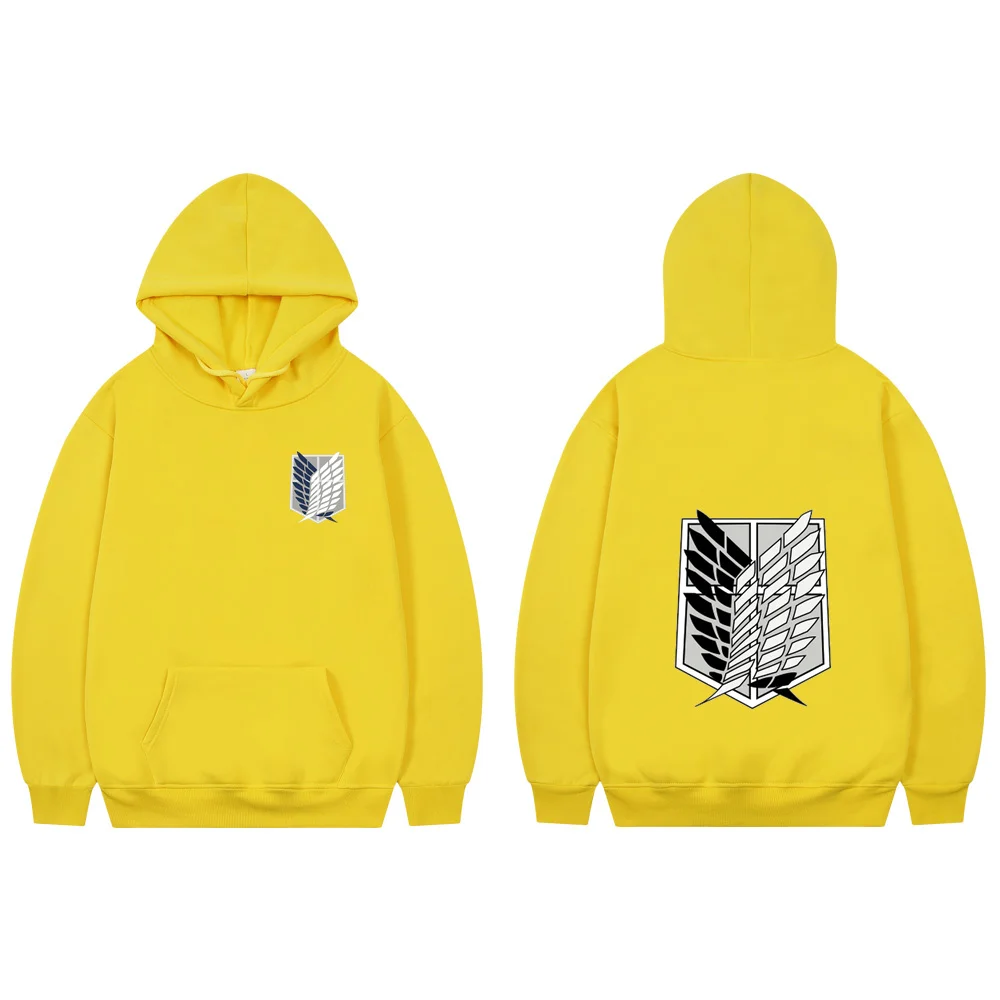 

Толстовка унисекс с капюшоном «атака на Титанов», Свитшот в стиле Харадзюку, пуловер оверсайз, уличная одежда в стиле хип-хоп