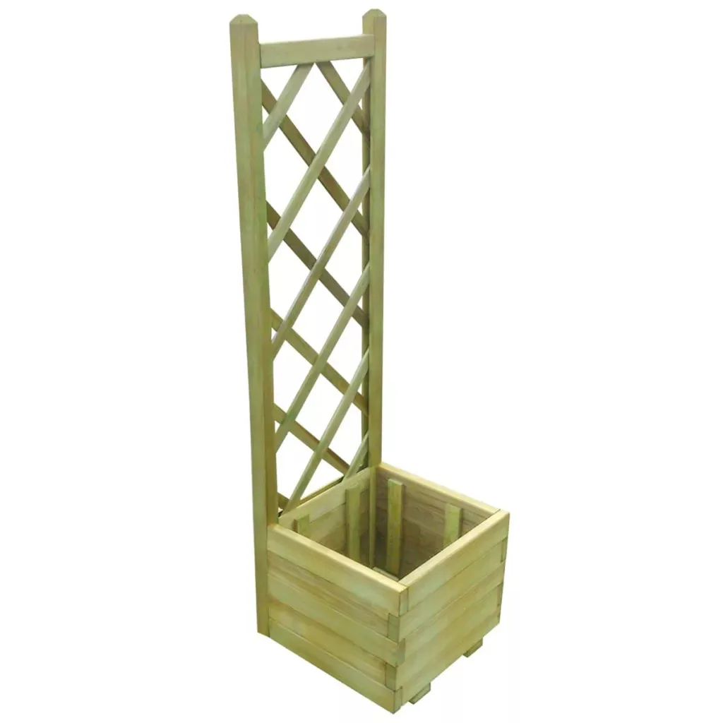 

VidaXL Planter 40 X 40 X 135cm Impregnated Wood 41921