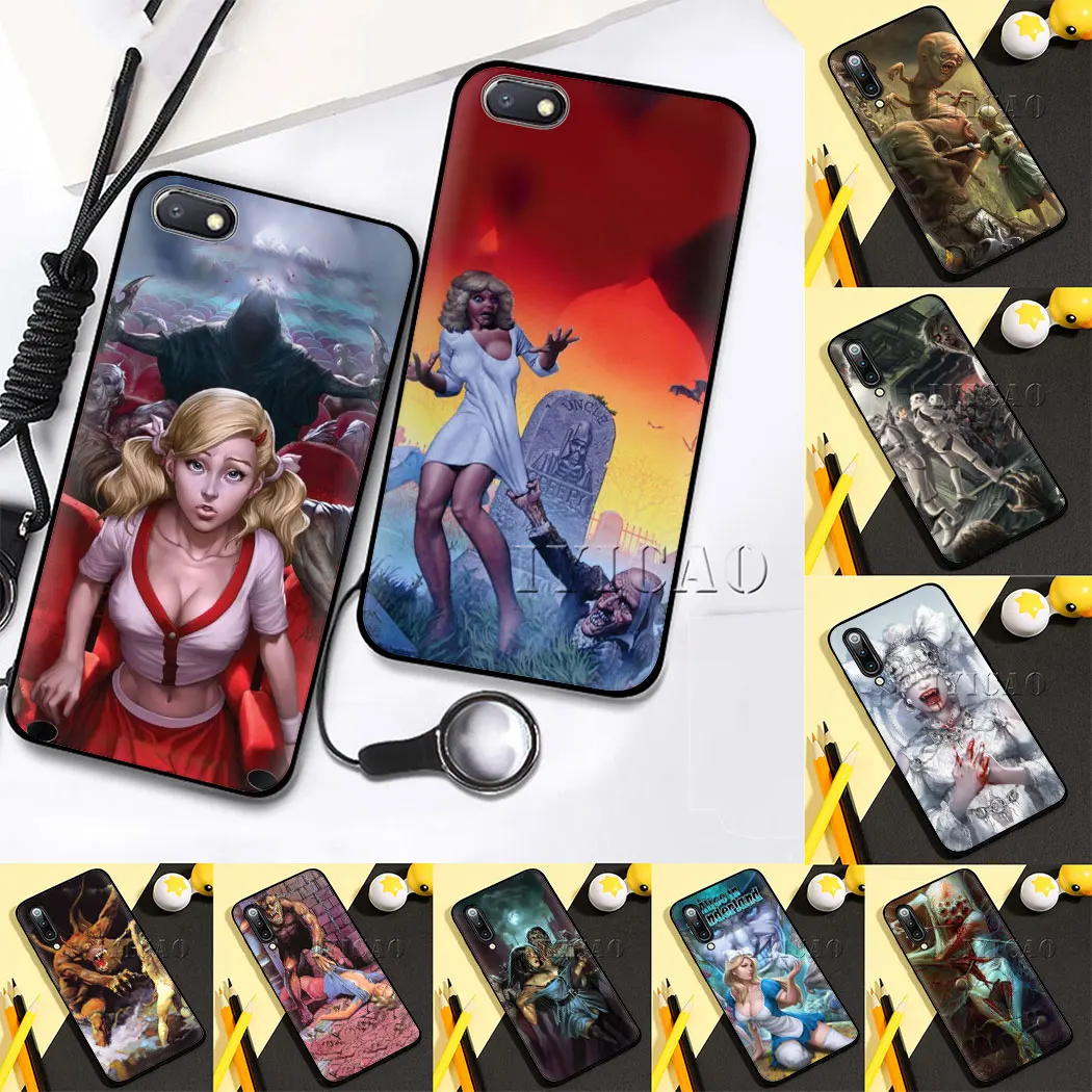 Zombies de terror мягкий чехол для телефона Xiaomi mi A2 Lite A3 9T Pro MAX 3 X 2S CC9E CC9 | Мобильные
