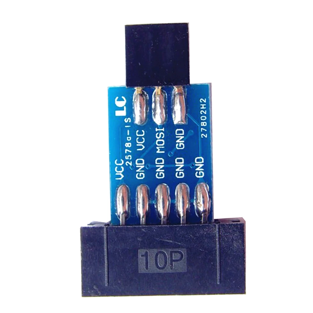 IDC 10-контактный до 6-Pin STK500 адаптер Wi-Fi ATMEL USB ASP AVR конвертер для Arduino