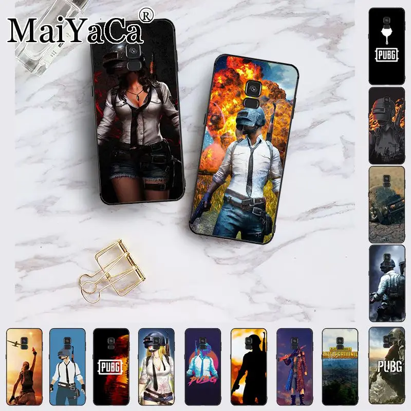 Красивый чехол pubg с DIY рисунком для samsung Galaxy A10S A8 A30S A20E A51 A40 A7 A9 A10 A50 A70 чехлы