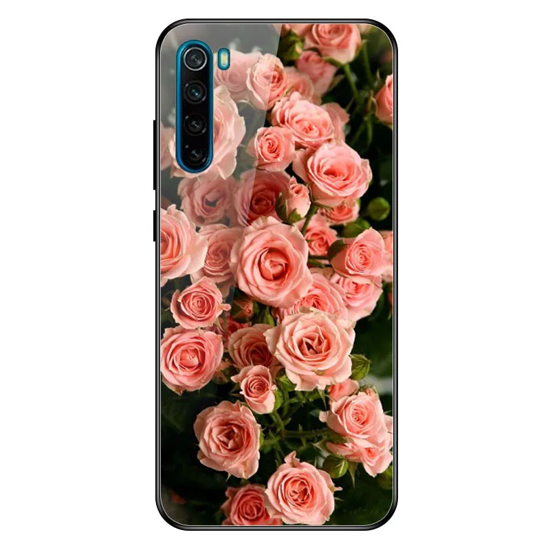 A038 Geruide для Xiaomi Redmi Note 8 чехол, закаленное стекло Note 8 Pro Чехол cubierta para Для Xiaomi Redmi Note 8 Pro Чехол - Цвет: A038