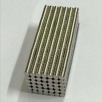 

100Pcs 3mm x 2mm N50 Magnetic Materials Neodymium Magnet Mini Small Round Disc