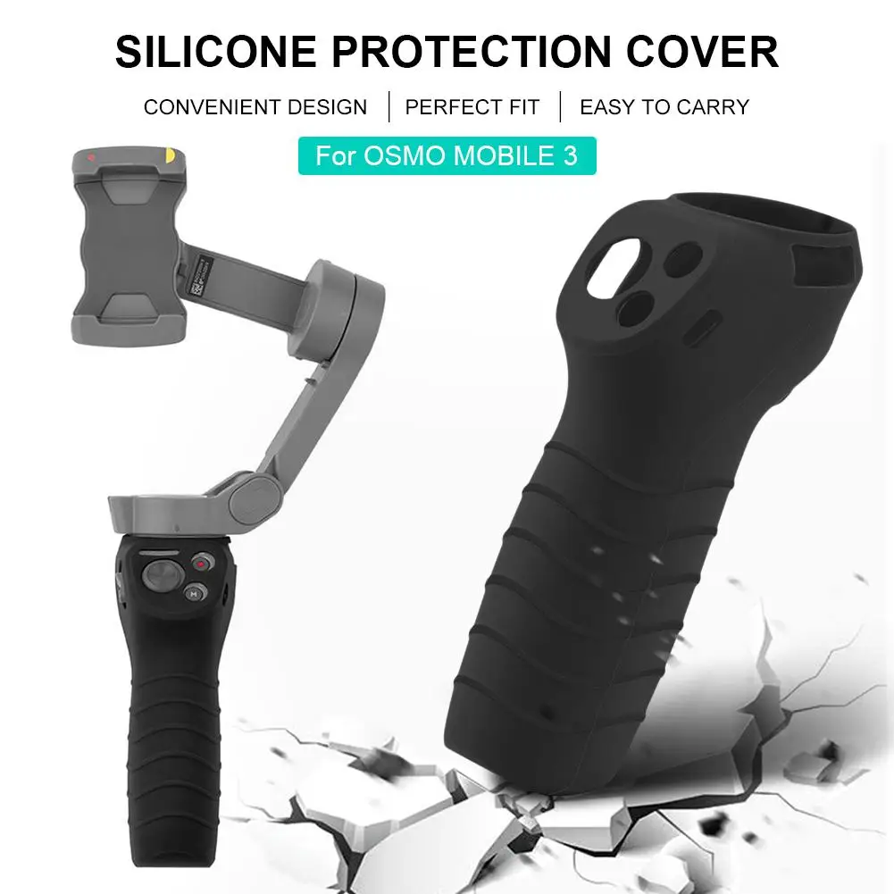 Handheld Gimbal Handle Sleeve Cover Silicone Anti-Slip Sweat-Proof Cover For OSMO Mobile 3