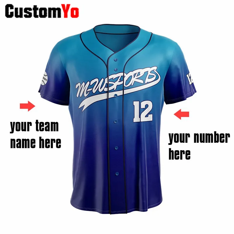 100 polyester baseball shirts