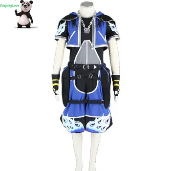

CosplayLove 2th Kingdom Hearts Blue Sora Cosplay Costume For Christmas Halloween Party Stock