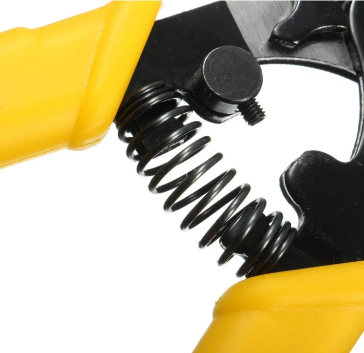 Fiber Stripping Pliers Three-Holes High Precision Divest Fibre Core Jacket Eye Pliers Tools