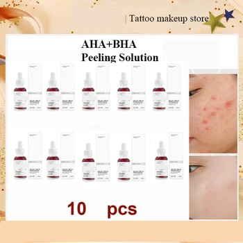 

10pcs 30ml The Ordinary Peeling Solution AHA 30% + BHA TheOrdinary 10min Exfoliating Skin Care Mask Serum set Remove Acne Scars