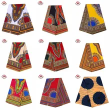 Африканская хлопковая ткань Ангелина Анкара Африканский настоящий воск ткань Африканская вощеная ткань принтом 6 ярдов для вечерние Z003