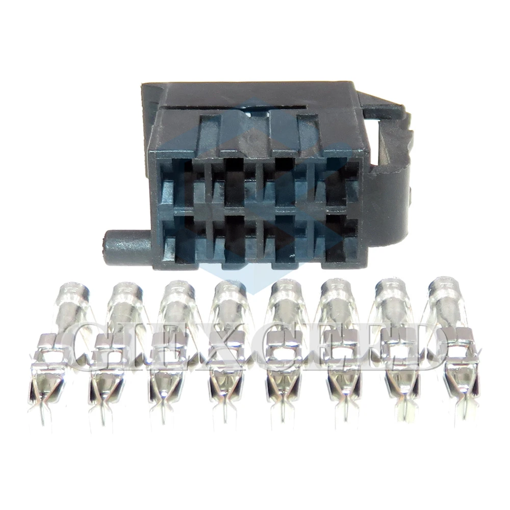 

2 Sets 8 Pin 3.5 Series 357947971 928571 Automotive Unsealed Connector Plastic Housing Wiring Cable Harness Socket
