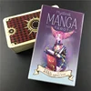 Místico Manga Tarot tarjetas de fiesta Tarot cubierta suministros PDF en inglés juego fiesta jugando a las cartas ► Foto 2/6