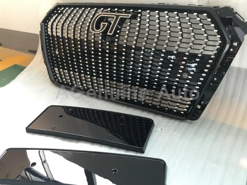 Год GT Алмазная ABS передняя решетка для мёда сетка решетка для A4 B9 автомобиля стиль сетки решетки