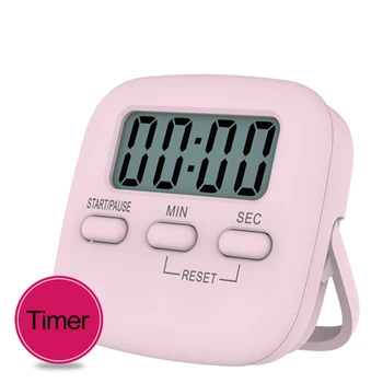 

Multi-function English version timer baking Kitchen timing reminder Countdown electronic timing