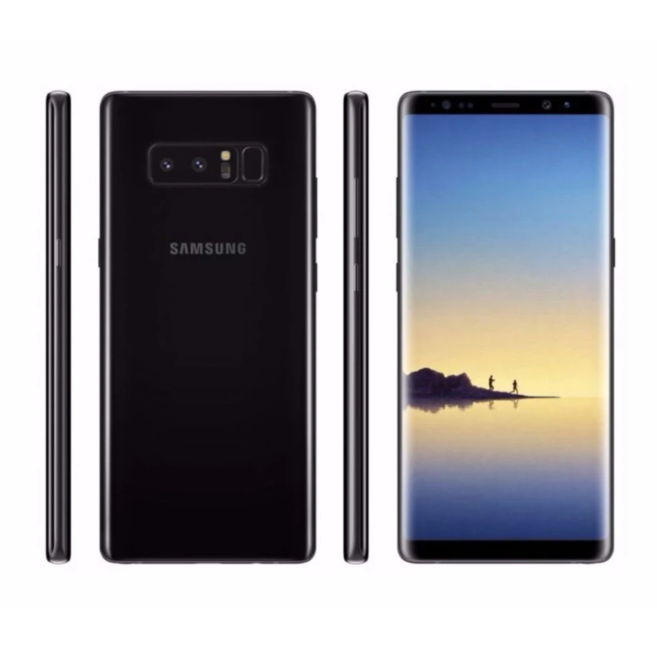 Samsung Galaxy Note8 Note 8 N9500 128 Гб Две sim-карты разблокированный 4G LTE Android телефон Snapdragon 835 Восьмиядерный 6," 12 МП ram 6 ГБ NFC