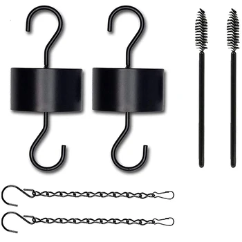 

6PCS Ant Moat for bird Oriole Nectar Feeders for Outdoors,Extra Large bird Feeder Accessory Hooks