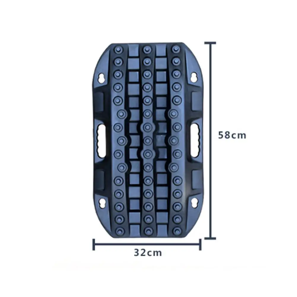Universal Car Grip Tracks Traction Mat Recovery Tracks Traction Mat Anti-slip Track Tire Ladder For Sand Mud Snow