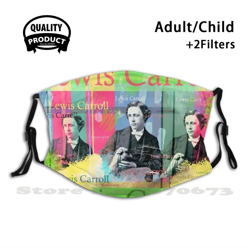 

Photographer Funny Cool Cloth Mask Mathematician And Deacon He Was Most Famous For His Book Alice In His Fantastic Stories Have