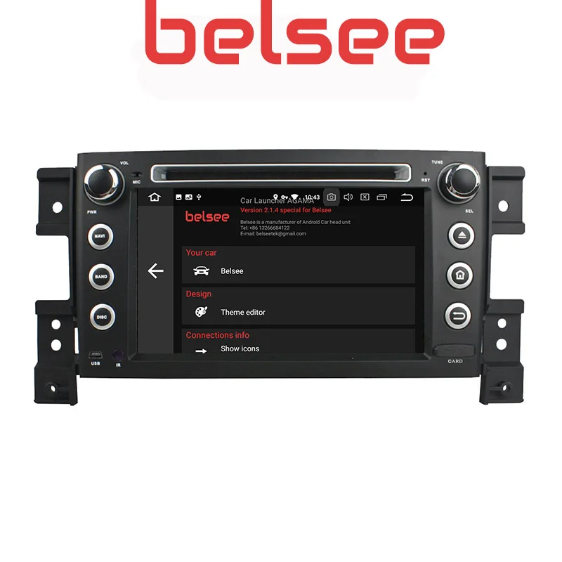 Belsee DSP 4G+ 64G Android 9,0 Автомобильная dvd-навигационная система Радио для Suzuki Grand Vitara 2005 2006 2007 2009- аудио стерео экран
