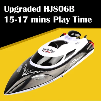 

HJ806B 35KM/H Electric RC Boat High Speed Radio Remote Control Boats Speedboat Racing Ship Steerable Adults RC Toy 7.4V3000mAh