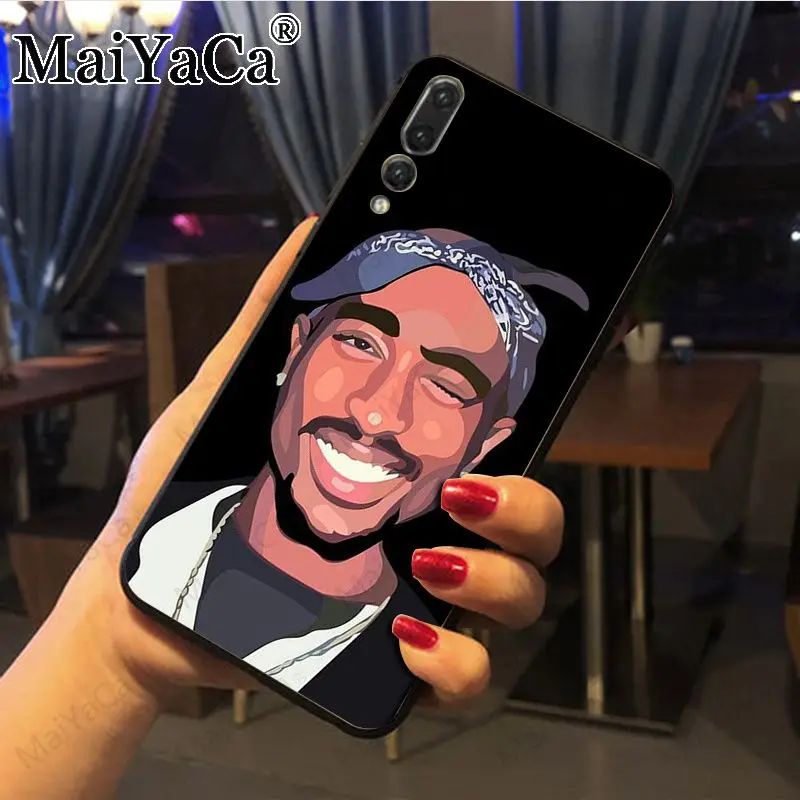2Pac Tupac Ponsel Case Penutup untuk Huawei P20pro P30pro P20lite P30lite Mate 20pro Mate20 Lite Kehormatan 8x Tritone Ponsel