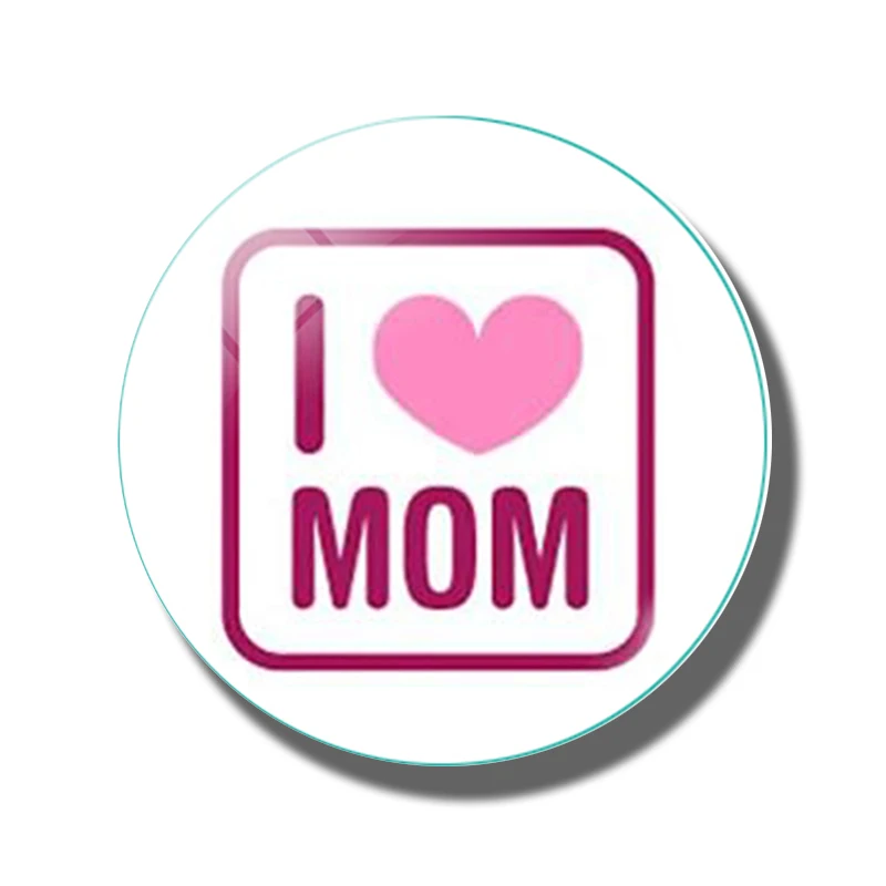 Любовь Мама, цитата, магнит на холодильник, сувенир, стеклянные магниты для холодильника для домашнего декора, наклейка, доска для сообщений, буквы, подарок матери - Цвет: AS SHOW