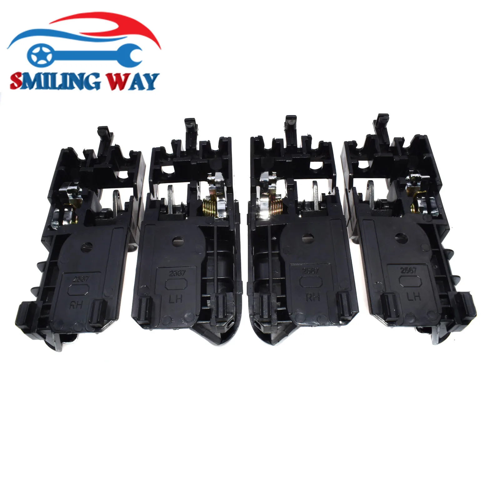 Smiling Way внутренняя дверная ручка для Scion tC 2005-2010 и Toyota Matrix Corolla 2003-2008 Передняя Задняя Левая Правая 69206-02090