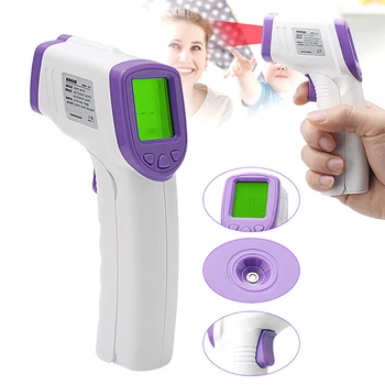 

Digital Infrared Thermometer Non-Contact Baby Thermometer termómetro Forehead Body Temperature Measuring Tool LCD Backlight