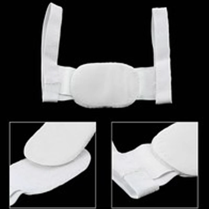 Unisex Therapy Posture Corrector Body Back Pain Belt Brace Shoulder Support 30FP17