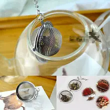 Портативный ситечко для чая травяной фильтр для специй диффузор круглый шар из нержавеющей стали