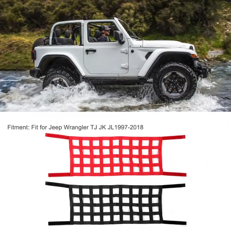 Крыша автомобиля хранения покрытие для сети подходит для Jeep Wrangler TJ JK JL1997