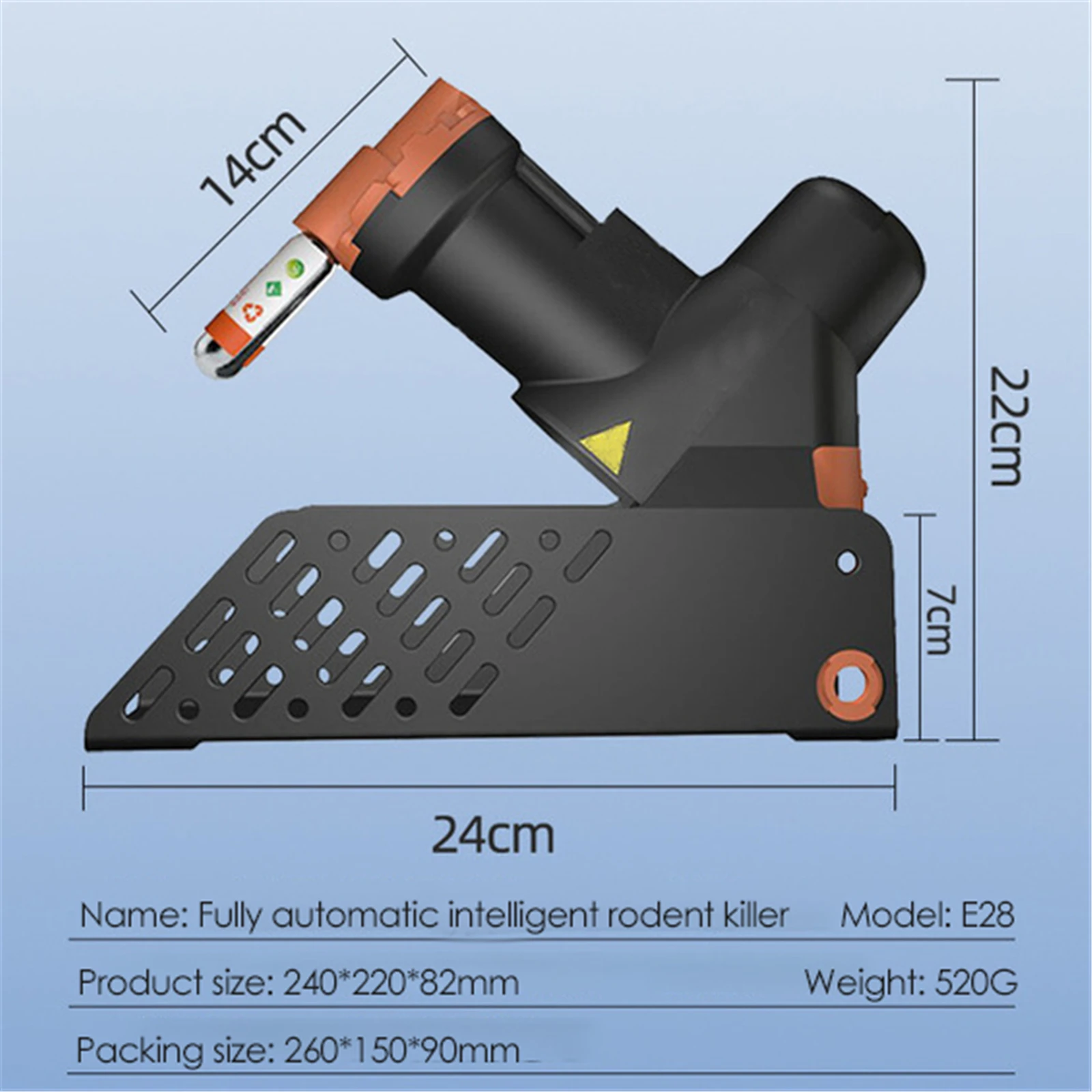 Humanitarny nietoksyczny szczur i pułapka na mysz zestaw automatyczny szczur mysz multi-catch pułapka maszyna CO2 cylindry Smart