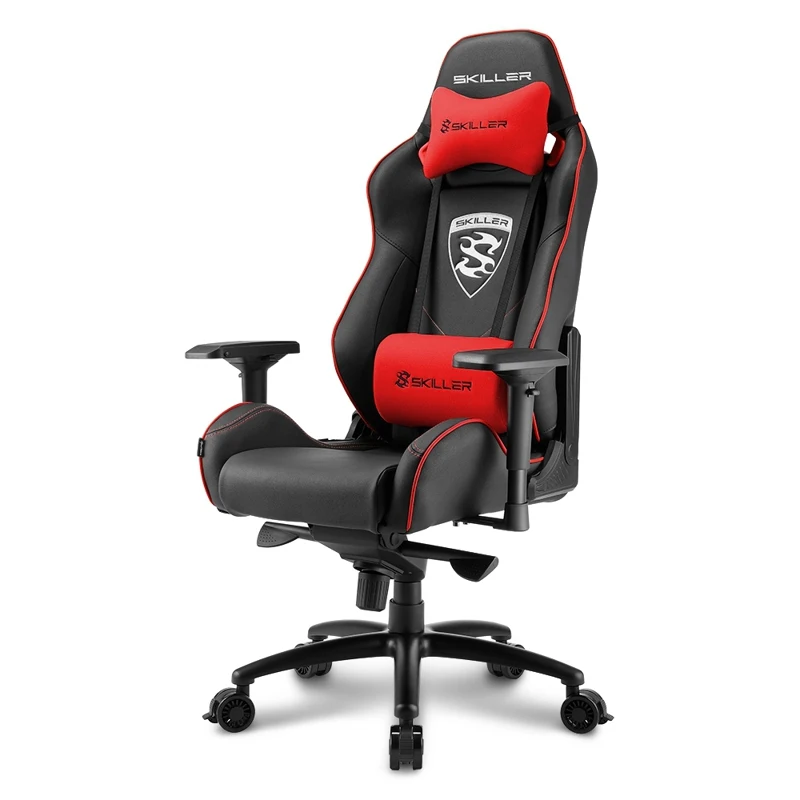 Игровое кресло Sharkoon Skiller SGS3 компьютерное, до 120 кг, кожа PU/PVC
