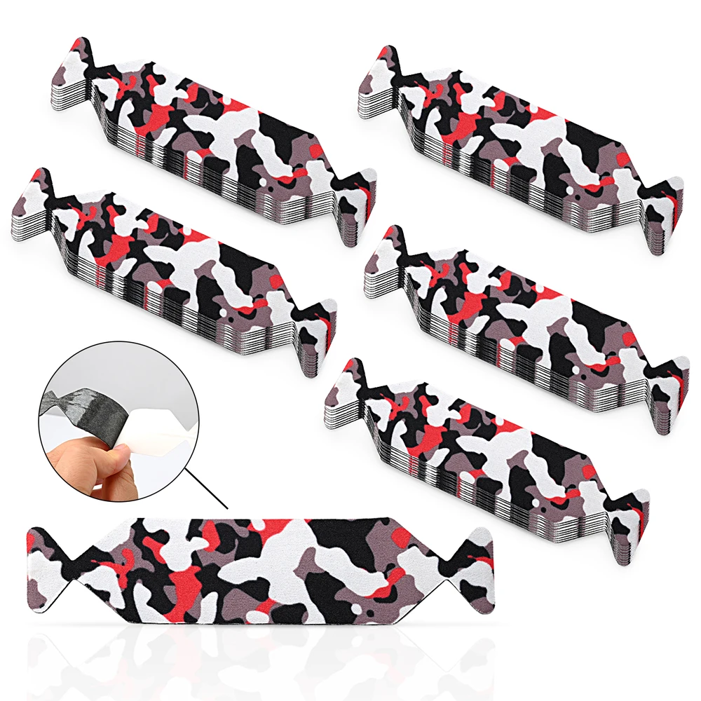Vinyl Squeegee FOSHIO 10/50/100pcs Vinyl Squeegee Felt Fabric Cloth 3-Layer Carbon Fiber Film Window Tint Scraper Edge Protector Wrap Car Tools razor blade scraper window tinting squeegee window scraper tool window scraper window tint squeegee