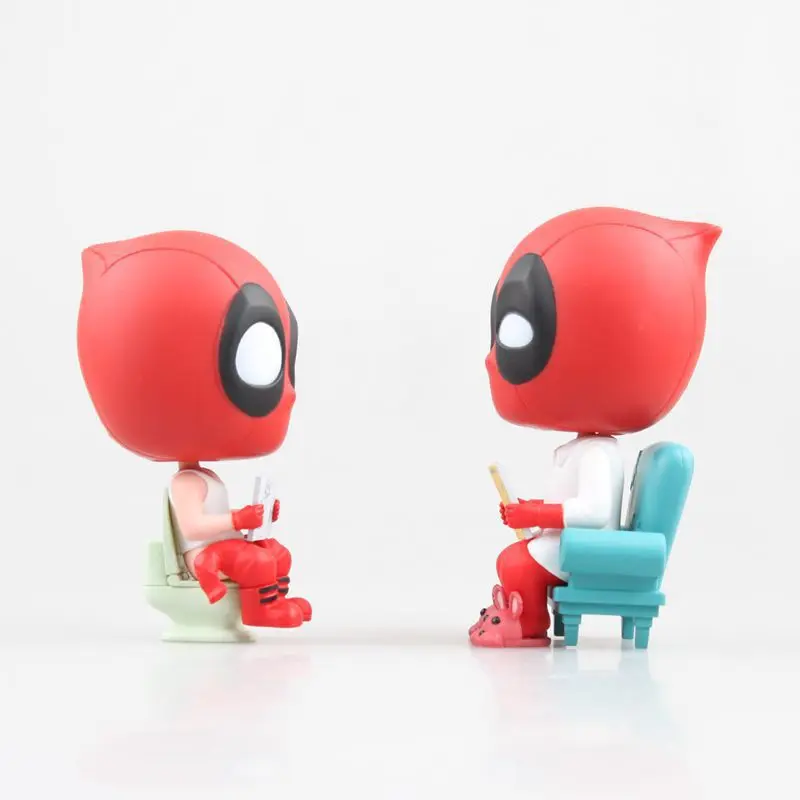

Deadpool Cute Deadpool Small Base Sofa Deadpool Chamber Pot Deadpool Car Mounted Decoration Garage Kit