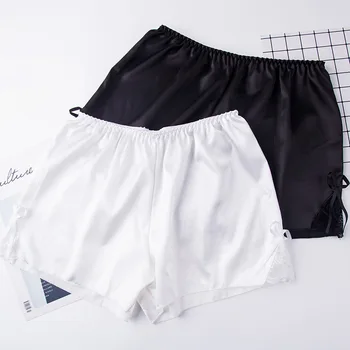 

Linbaiway Summer Safty Shorts Pants for Women Seamless Underwear Safety Pants Shorts Anti-Exposure under Skirt Female Underwears