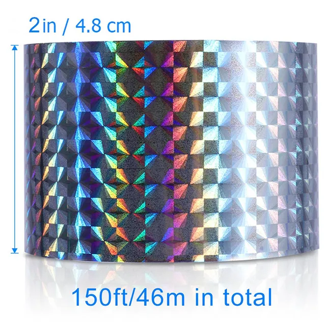 Madártaszító Ijesztő Szalag Reflektív Rebeller Kártevőirtó Elrettentő Eszköz A Kerthez Din889