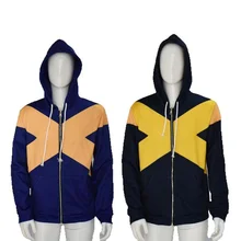 Черный Феникс Косплей свитер X полиция молния с капюшоном большой размер 3D Повседневный свитер унисекс