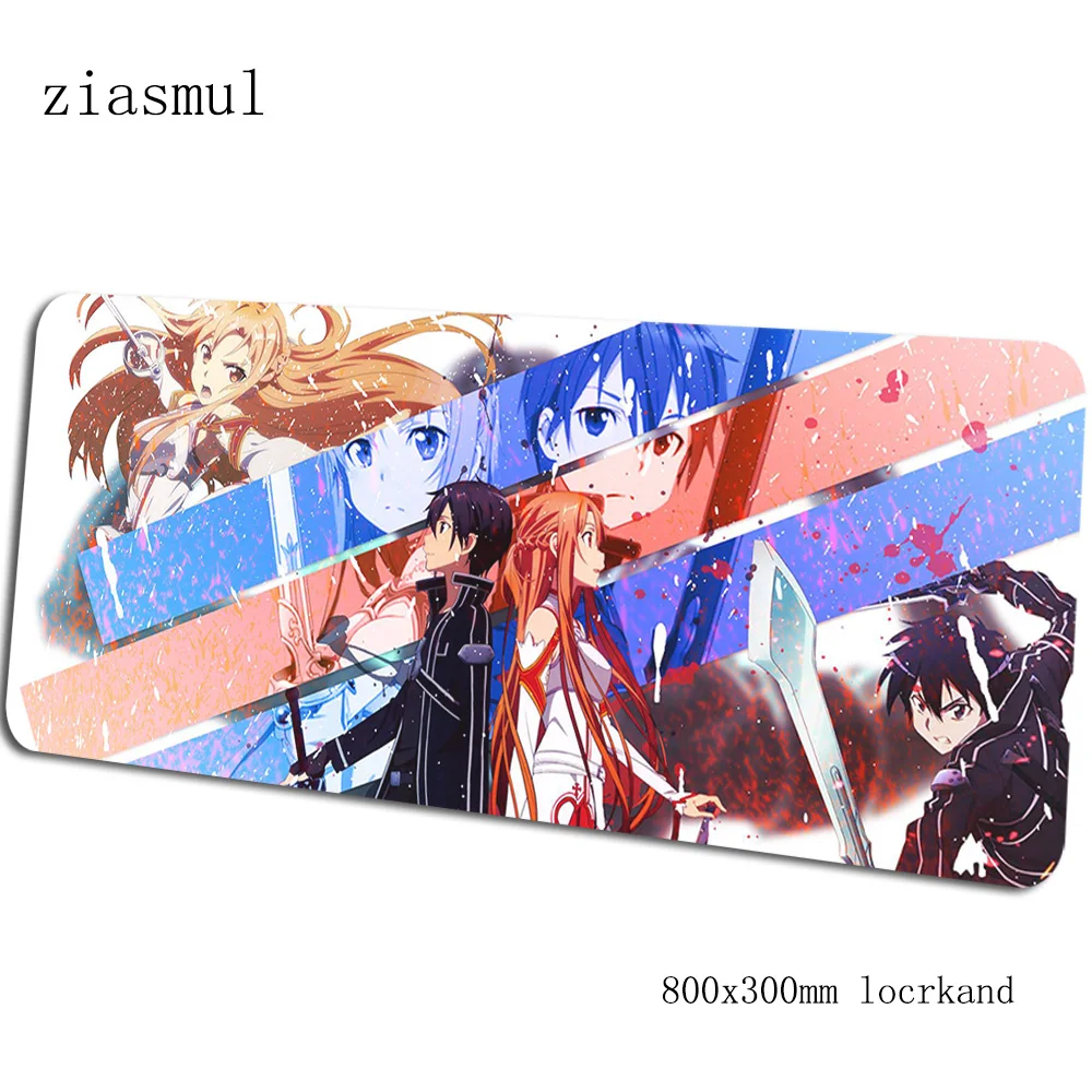 Sao padmouse 80x30 см игровой коврик для мыши игровой большой коврик для мыши с закрытыми краями геймерский компьютерный стол esports коврик notbook mousemat pc - Цвет: pattern 5