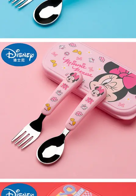 Disney Minnie Mouse Baby Girls' 6-Pack Spoon Set