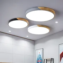 Скандинавский светодиодный потолочный светильник для спальни, кухни, современного освещения, потолочный светильник с регулируемой яркостью, с дистанционным управлением, креативный светильник для гостиной