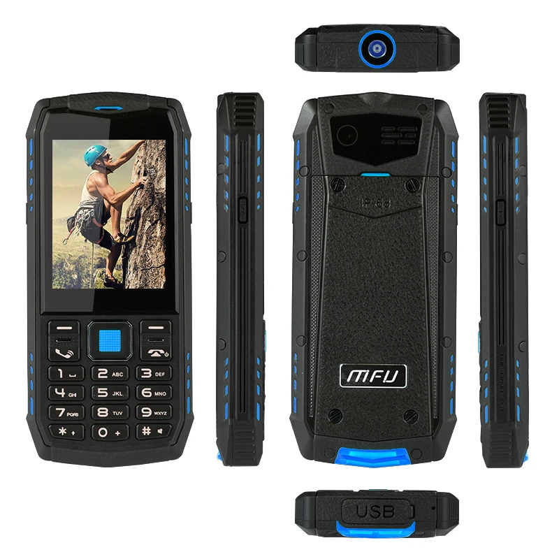 IP68 Waterproof shockproof Russian keyboard WCDMA 3G mobile phone 2.8\ IP68 Waterproof shockproof Russian keyboard WCDMA 3G mobile phone 2.8\