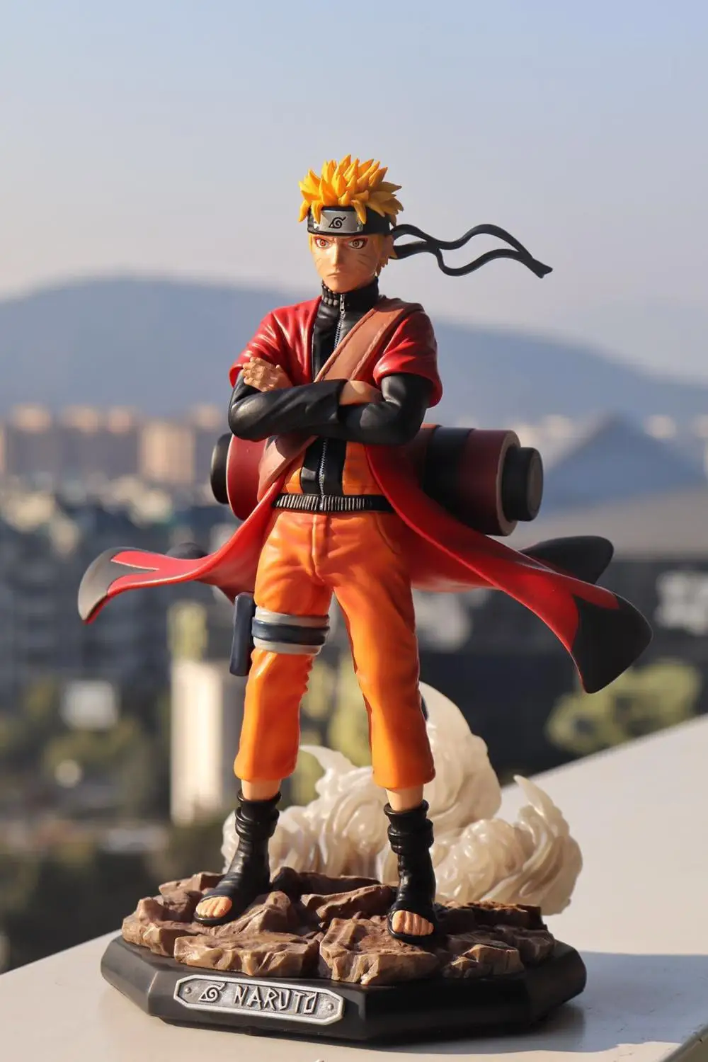 23 см шалфей режим Shippuden удзумаки с лягушкой экшн фигурка коллекционные модели